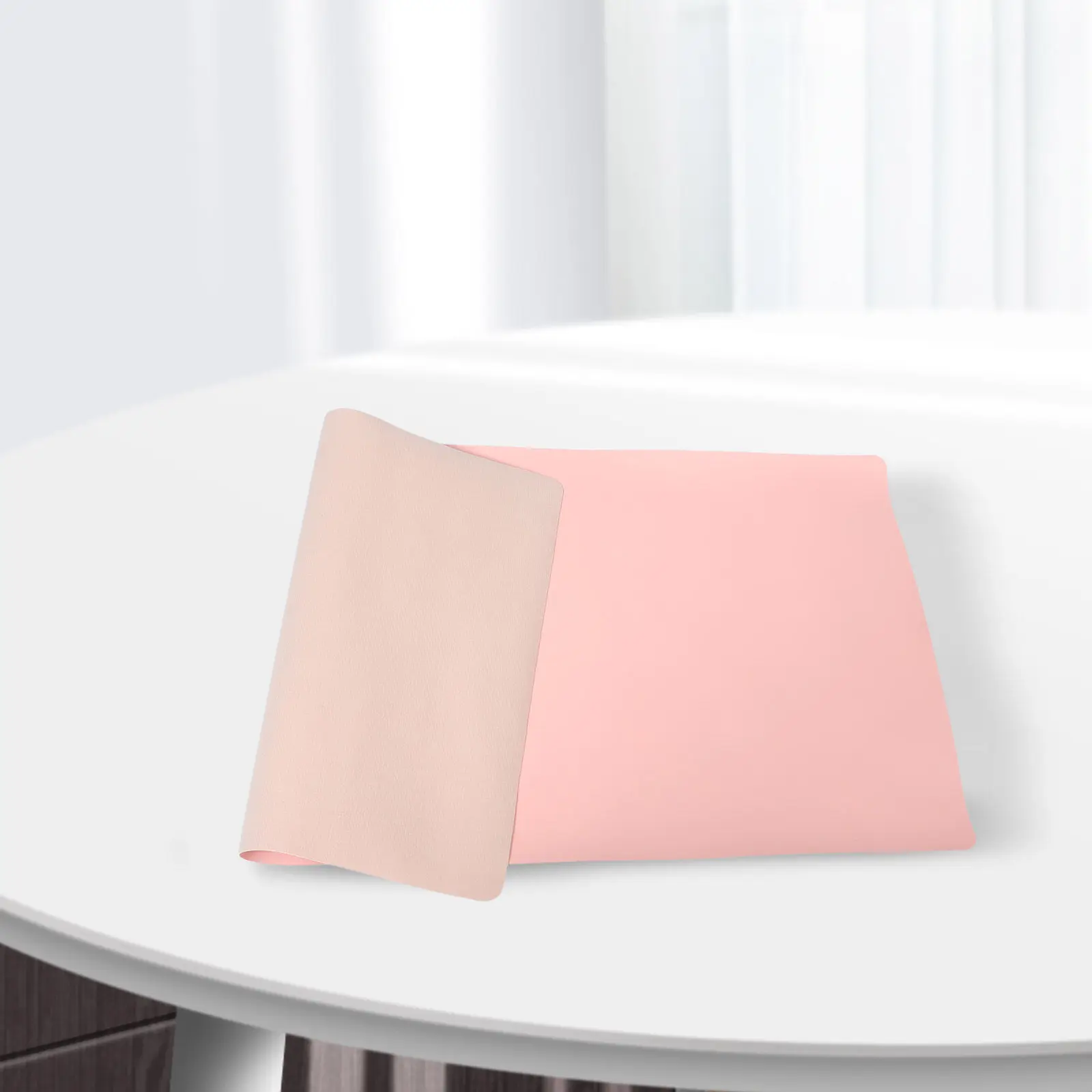 

Водонепроницаемый коврик для туалетного столика Mat Pink, маслостойкий, мягкий, защитный коврик для стола 40x80 см, коврик для макияжа