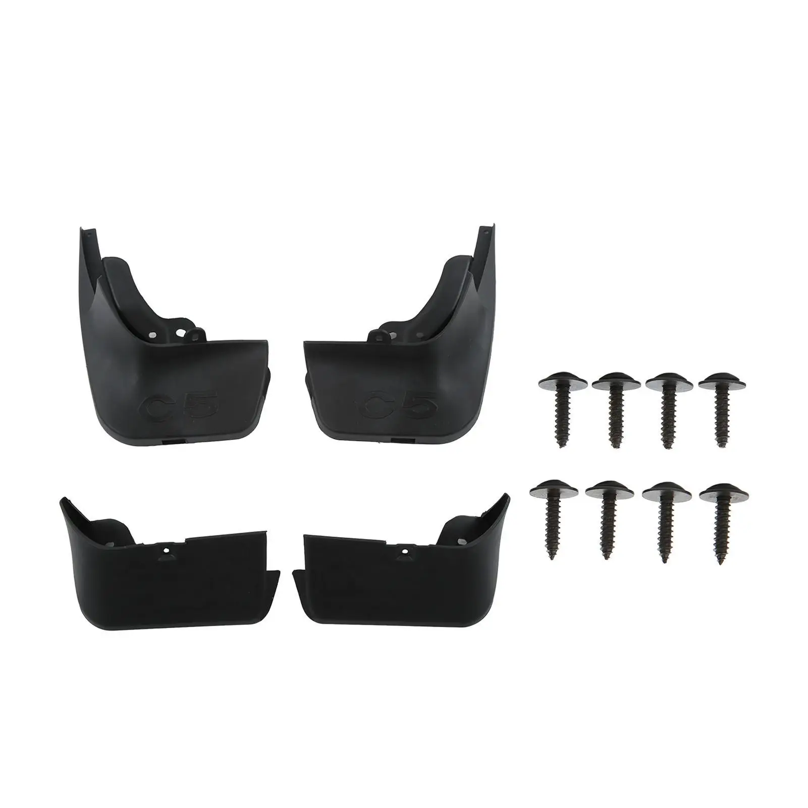 

4PCS Front And Rear Maintenance Protector With Screws Replacement For Citroen C5 2013-2016