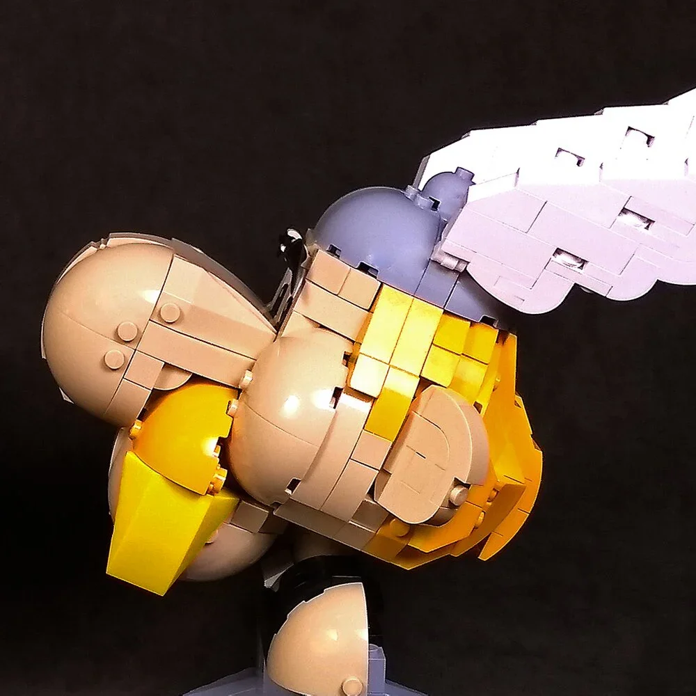 مجموعة مكعبات بناء شخصيات أستريكس وأوبليكس، كتاب هزلي مميز وسلسلة الرسوم المتحركة ألعاب الطوب الثنائي البطولي