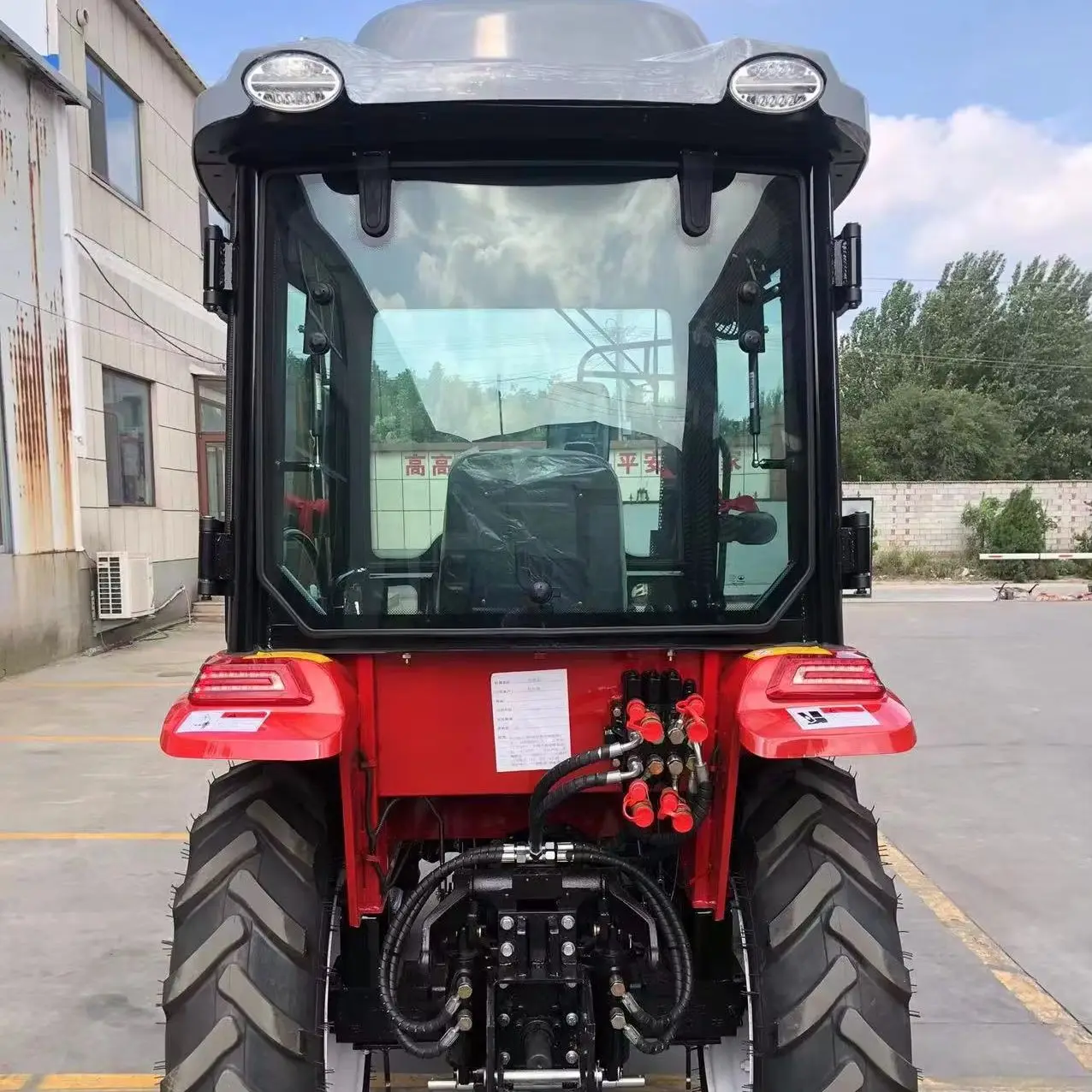 

4x4 50hp Farming Tractor Agriculture 4stroke Lawn Mower Tractor for Sale