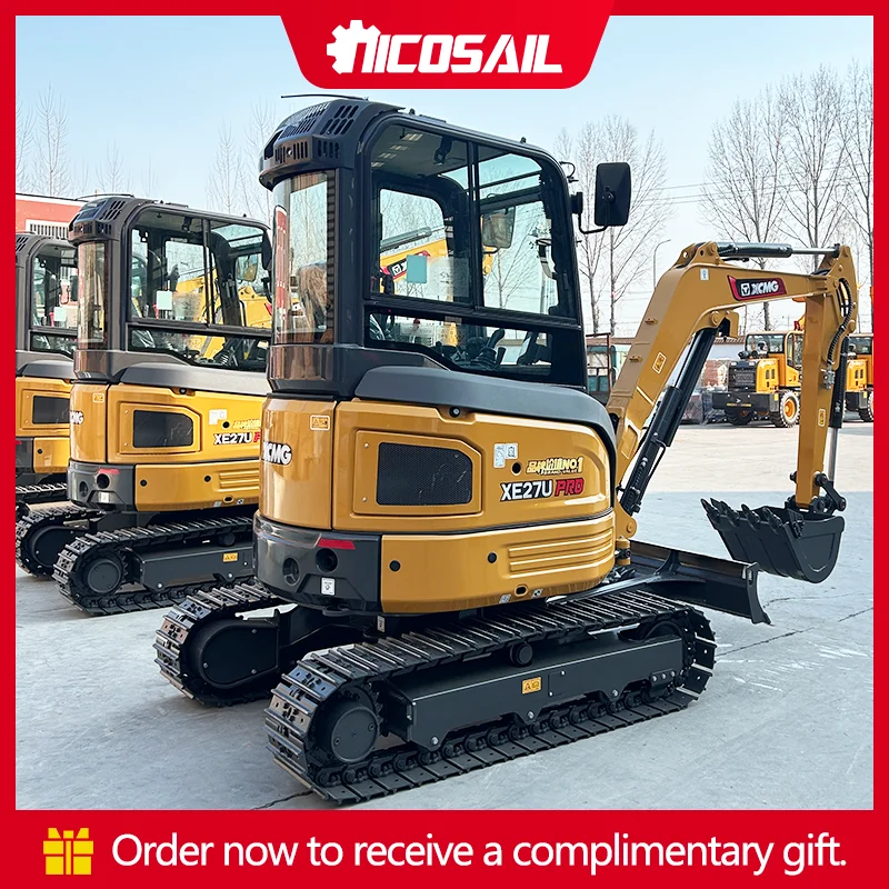 

The mini excavator with a capacity of 3.0 tons is equipped with a Kubota engine It features an integrated design and is robus