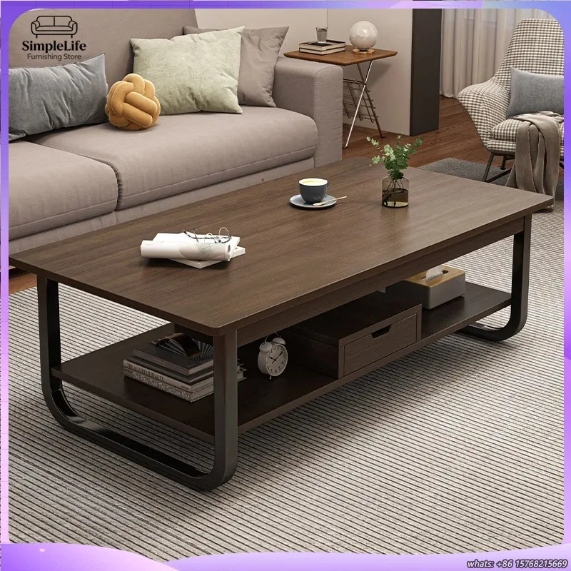 table-basse-rectangulaire-moderne-et-minimaliste-pour-petit-appartement-salon-coin-canape-balcon-espace-de-location-table-a-the-basse