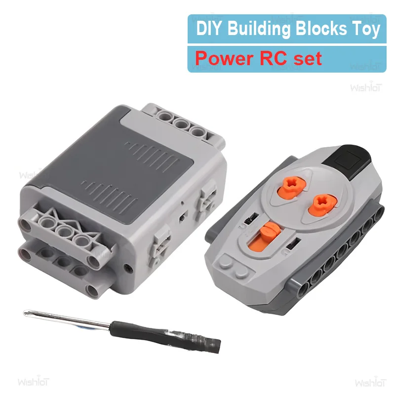 

Комплект дистанционного управления MOC Приемник управления через приложение в батарейном отсеке АА Строительные блоки Функции питания PF 8881 8884 8885 Рождественские подарки