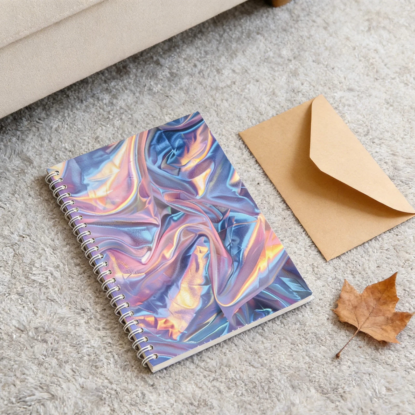 Sticker Notebook Elegant Planner Journal for Crafting Enthusiasts Double Sided Release Paper Loose Leaf Binder Organizer
