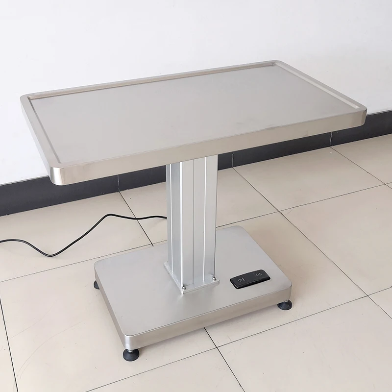 

Electric Lifting Stainless Steel Veterinary Examination Table Vet Operation Table Brand LZZ-02 Model for Dog Use 1pcs