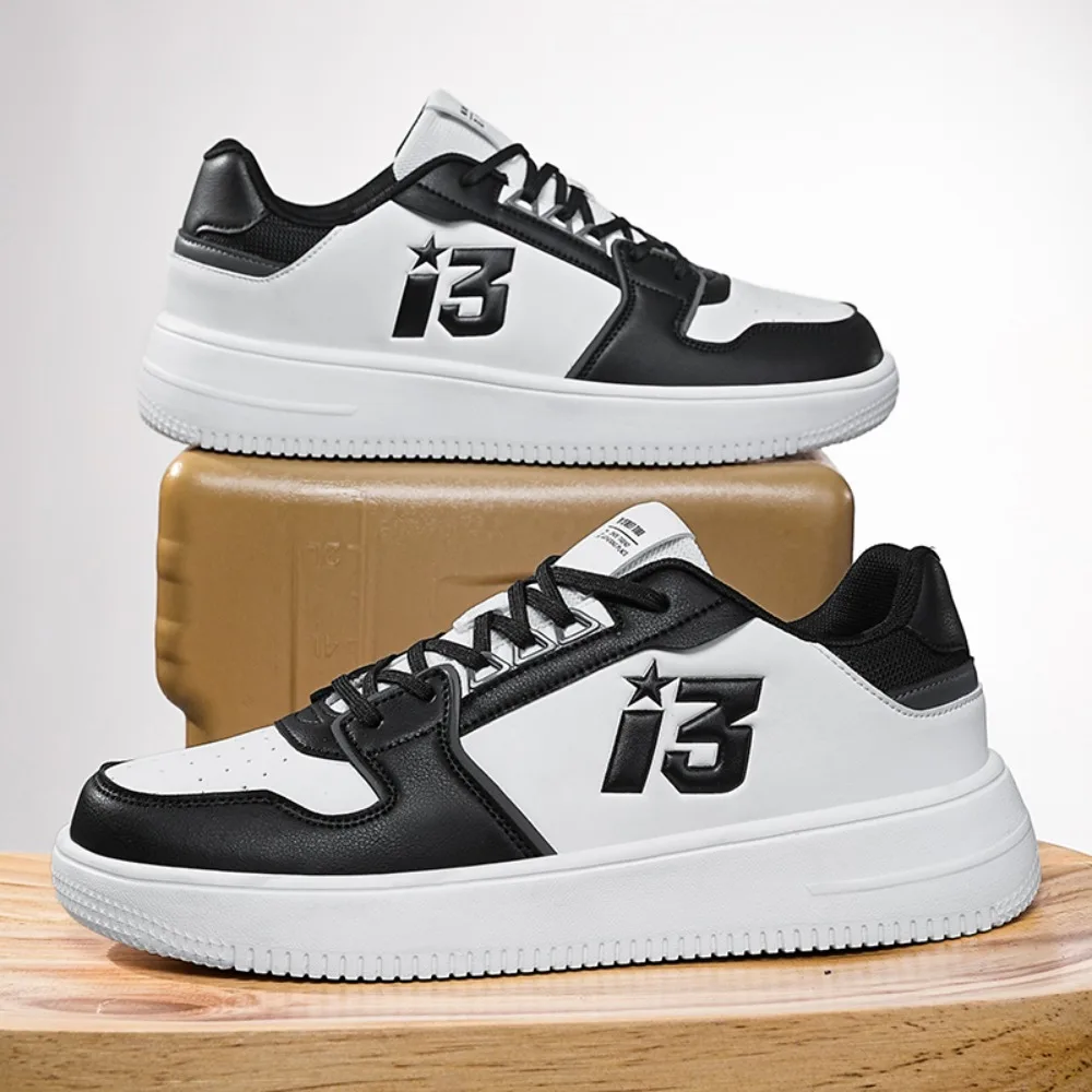 

New Hot Sale Of The Season Men's Leather Shoes Trendy Summer Breathable Color Block Luxury Sports Casual Shoes Rubber Bottom Com