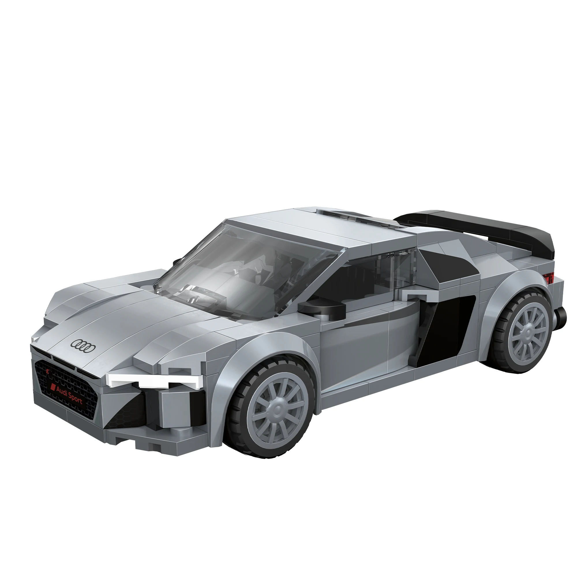 CaDA officieel gelicentieerde 1:24 bouwsteenautoset / sportwagen bouwstenen / klassieke auto's / Audi A8 / Opel / Shelby / Fiat