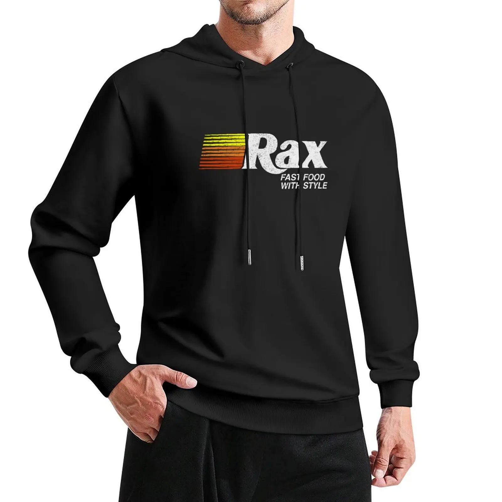 Rax Restaurants Pullover Hoodie korean autumn clothes graphic t shirts men hooded shirt graphic hoodie