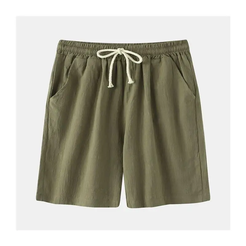 شورتات رجالية كاجوال مرنة كبيرة الحجم بألوان متعددة مريحة للارتداء اليومي في جميع المواسم مع قمصان قصيرة الأكمام خفيفة #2