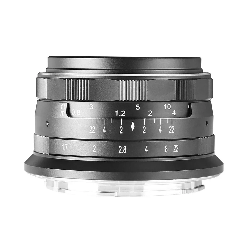 Meike 35mm f1.7 Manual Prime Focus Lens APS-C for Nikon Z Mount Z5 Z6 Z7 Z8 Z9 Z30 Z50 Z6 II Z7II ZF Z6III Camera