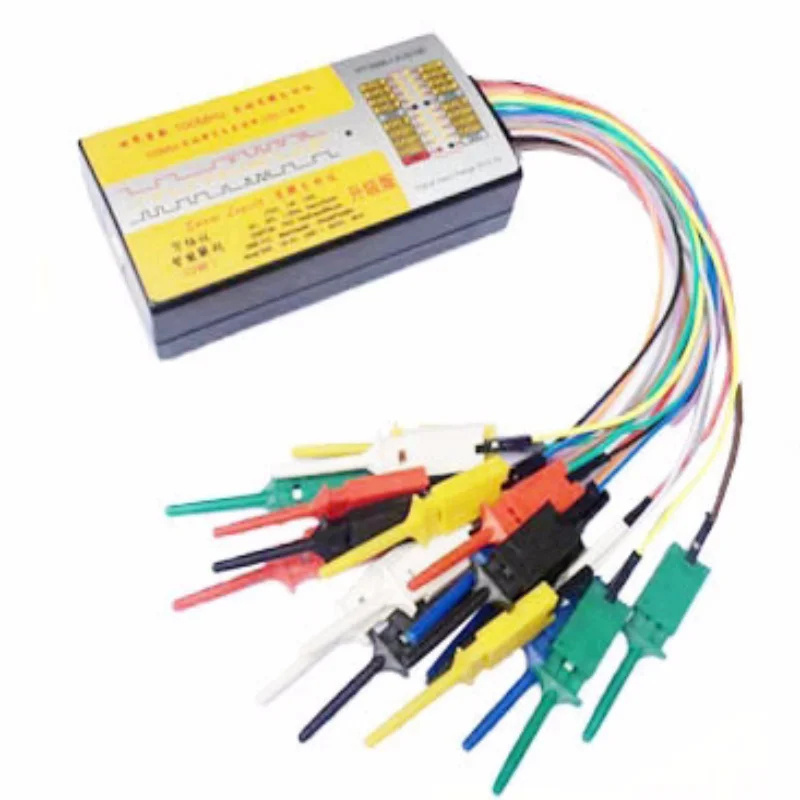 Logic Analyzer Saleae 16 USB Logic16  HT3506-LA16100  100M Full-channel Digital Signal Oscilloscope