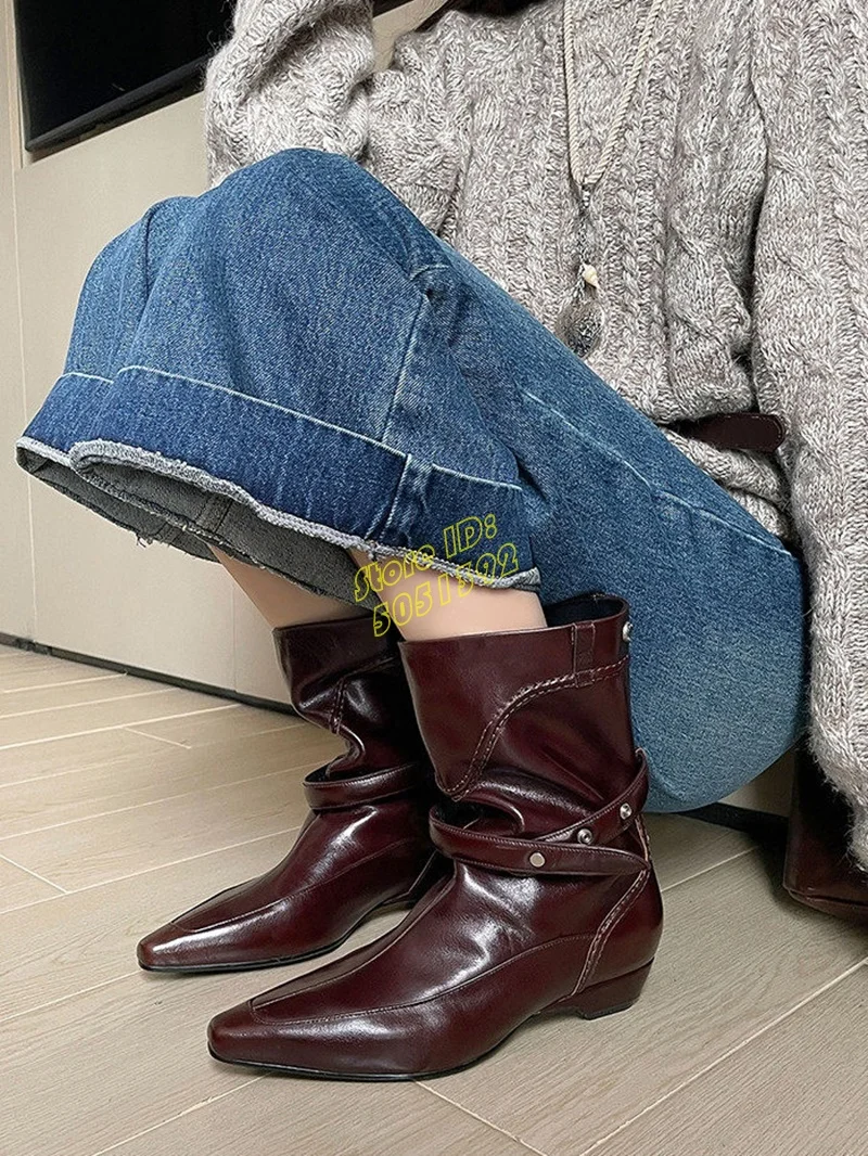 Leather Heel 3 Cm A…