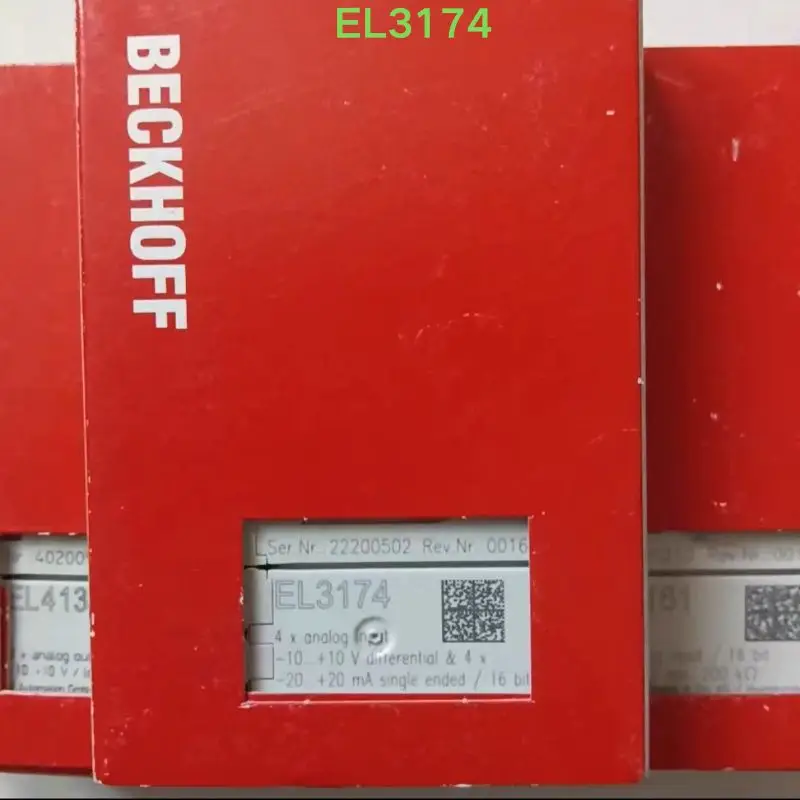 

New Beckhoff module EL3174