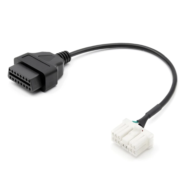 

12-контактный разъем OBD2, кабель-адаптер диагностического инструмента для обнаружения линии для модели S