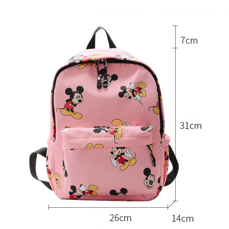 Disney Mickey\'s New Children\'s Backpack Cartoon Fashion Children\'s School Bag Lightweight Large-capacity Boys and Girls Backpack