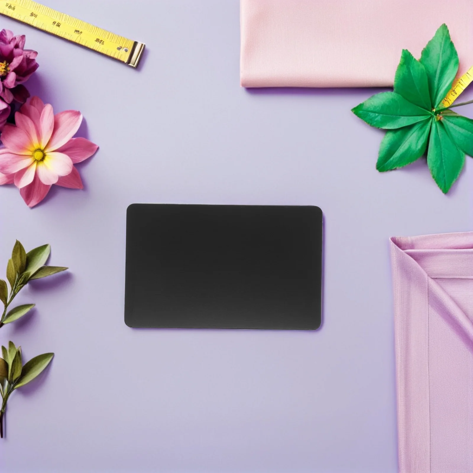 บัตรธุรกิจอะลูมิเนียมเปล่า 6 ชิ้น สีดำด้าน สำหรับสลักชื่อ ป้ายโลหะน้ำหนักเบา สำหรับป้ายชื่อ งานประชุมทางธุรกิจ