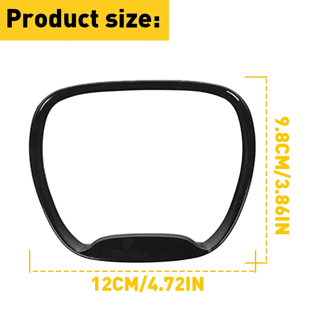 For Dodge Durango Charger Challenger 2015 2016 2017 2018 2019 2020 2021 2022 Car Accessories Stickers Steering Wheel Trim Cover