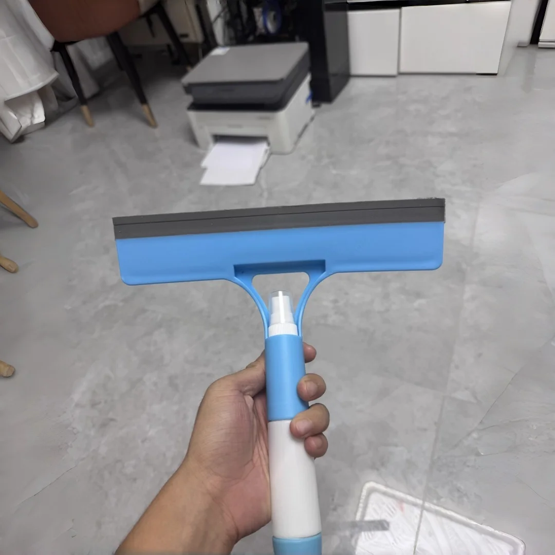 No-Streak Window Cleaner, Squeegee with Spray Bottle. 22cm, Extendable, Leaves No Water Spots