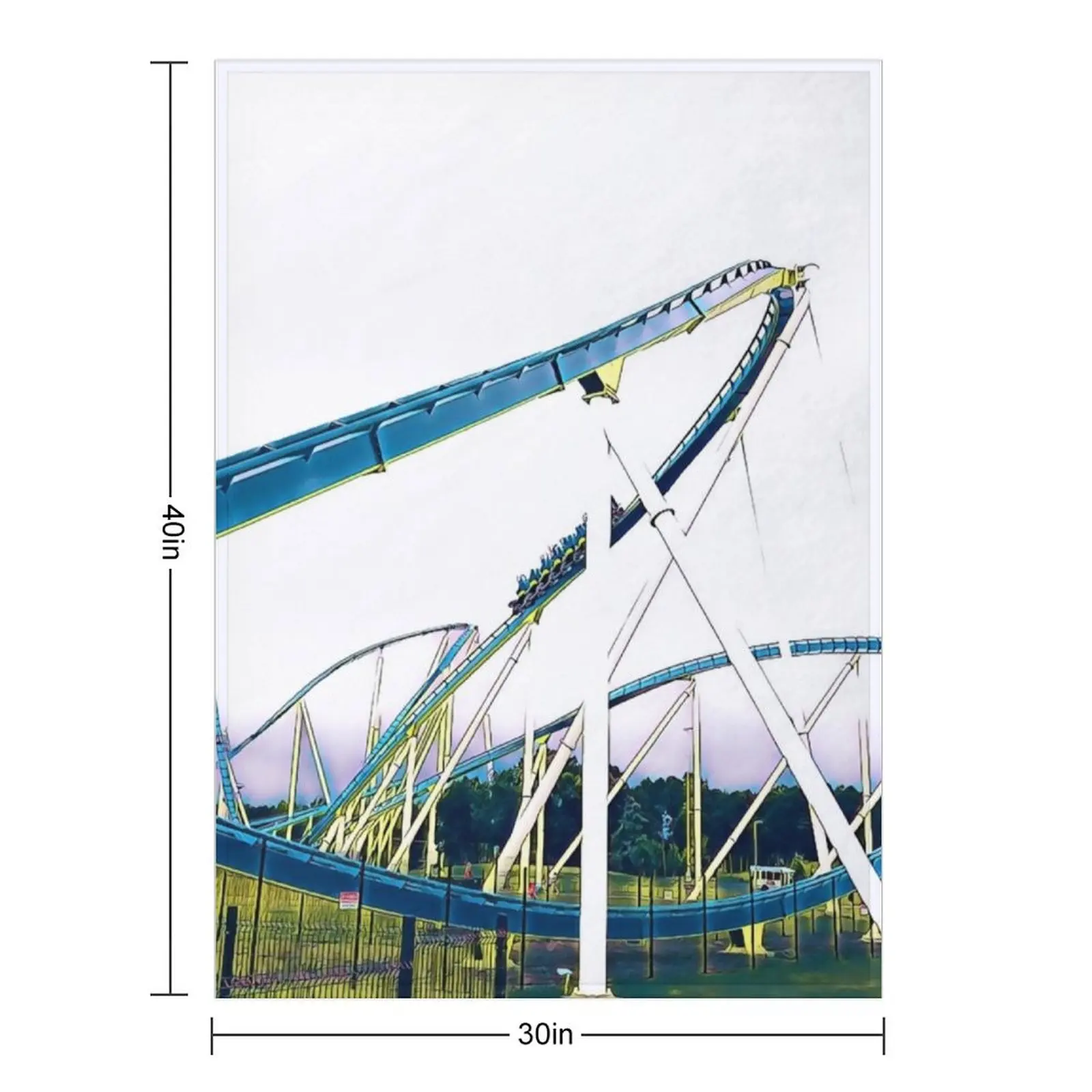 Fury 325 Turns Image Throw Blanket Bed Fashionable for babies Picnic Decorative Beds Blankets