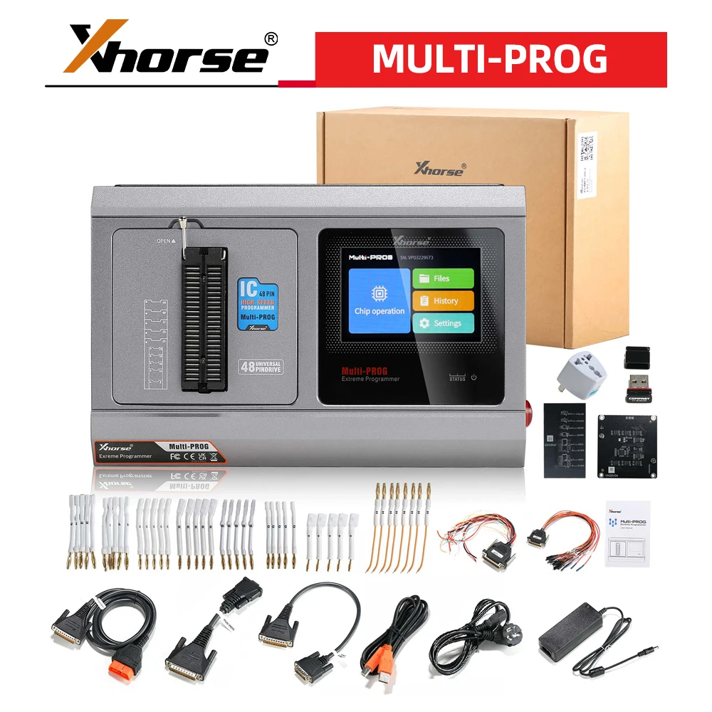 

2024 программатор Xhorse Multi Prog Multi-Prog Pro-level ECU TCU с бесплатным обновлением лицензии MQB48 версии VVDI Prog