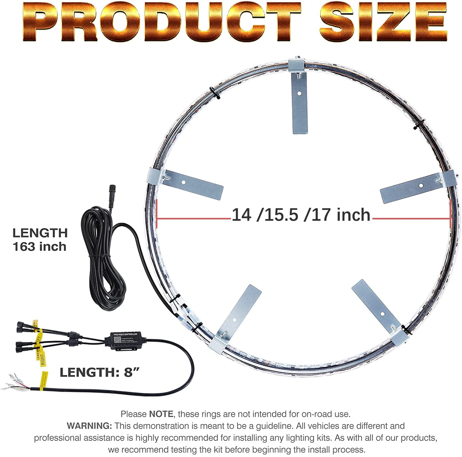 Wholesale 15inch Rgb Led Wheel Ring Light Kit Double Roll Row Wheel Lights Chasing Underglow Led Wheel Hub Rim Light for Car Rim