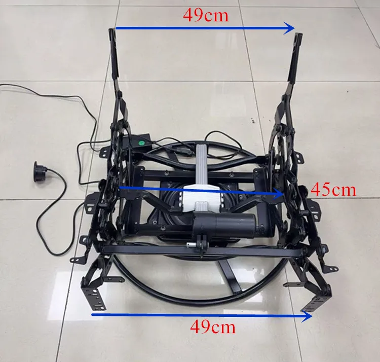 ملحقات أثاث WINSTAR Hotsale إطار كرسي كهربائي معدني فردي آلية أريكة كرسي حديثة مع محرك #4