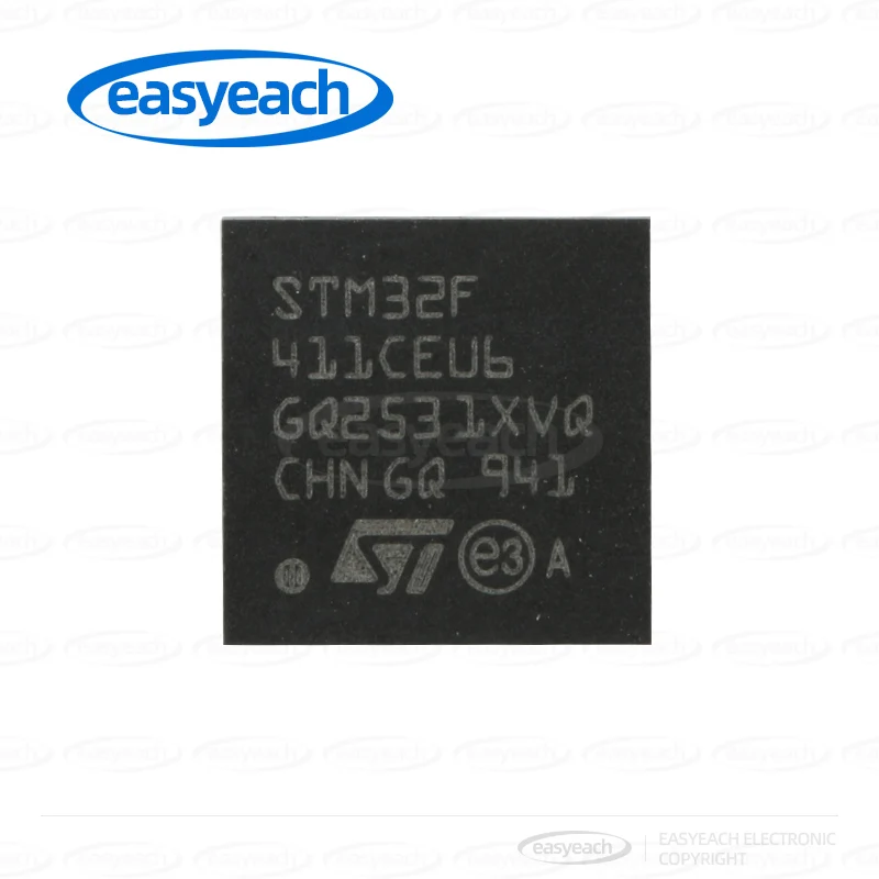 STM32F411CEU6 STMicroelectronics UFQFPN-48 وحدات التحكم الدقيقة المدمجة 32 بت-MCUs