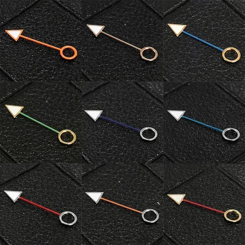 NH34 GMT ساعة يد تناسب NH34A حركة أوتوماتيكية ساعة يد رجالية ملحقات ساعة مضيئة باللون الأخضر #5