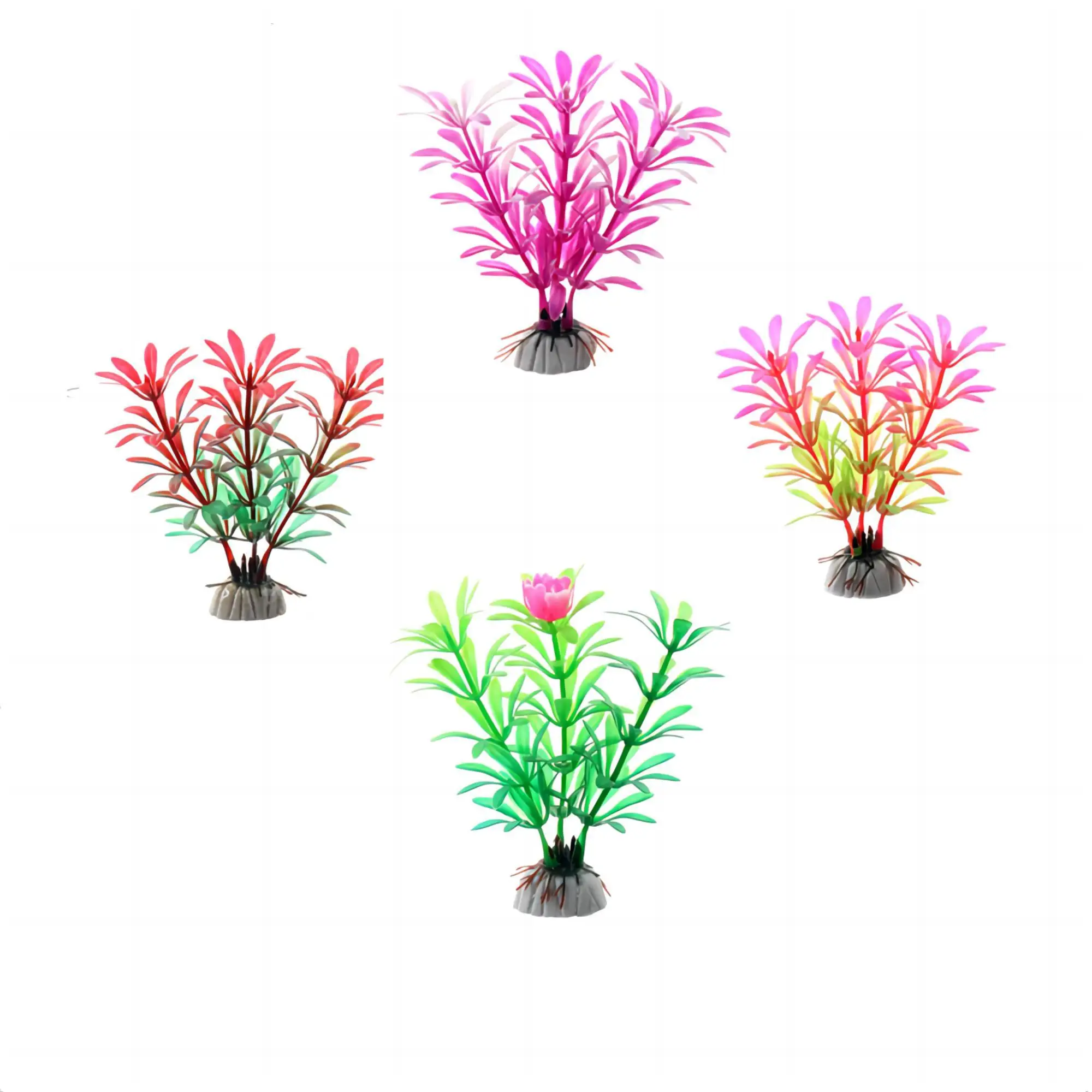 1 Pc PVC Artificial Aquatic Plants Aquarium Decoration Simulated Plants Aquatic Plants Environmentally Friendly Accessories