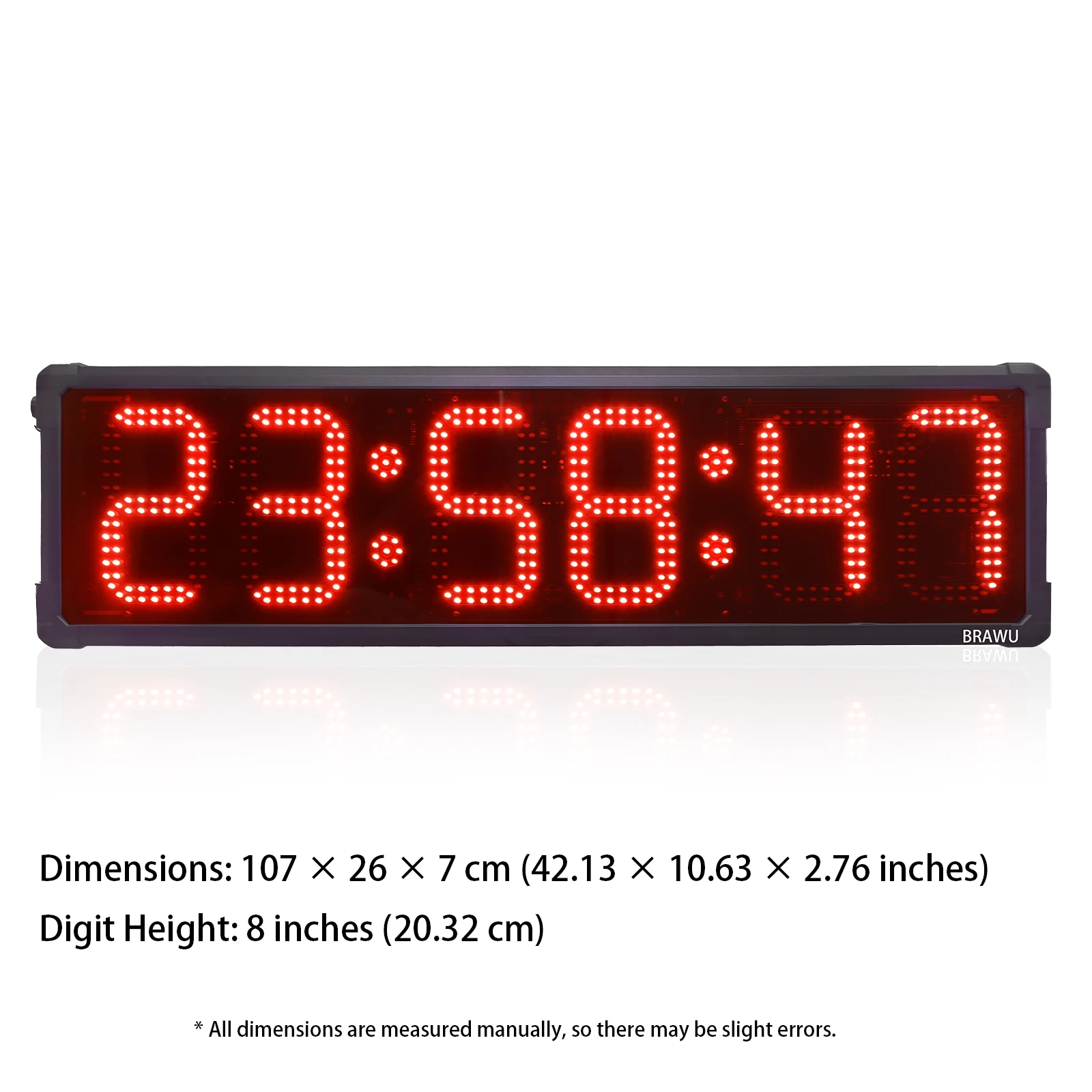 Large LED Race Timer Display Digital Countdown Timer for Sports Events Timing Systems Stopwatch Clock
