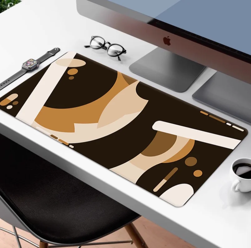 

Abstract Liquid Cool Marble Esports Table Mouse Pad Ultra Thick Anti Dirty Waterproof Marble Morandi Mousepad Gamer Keyboard Rug