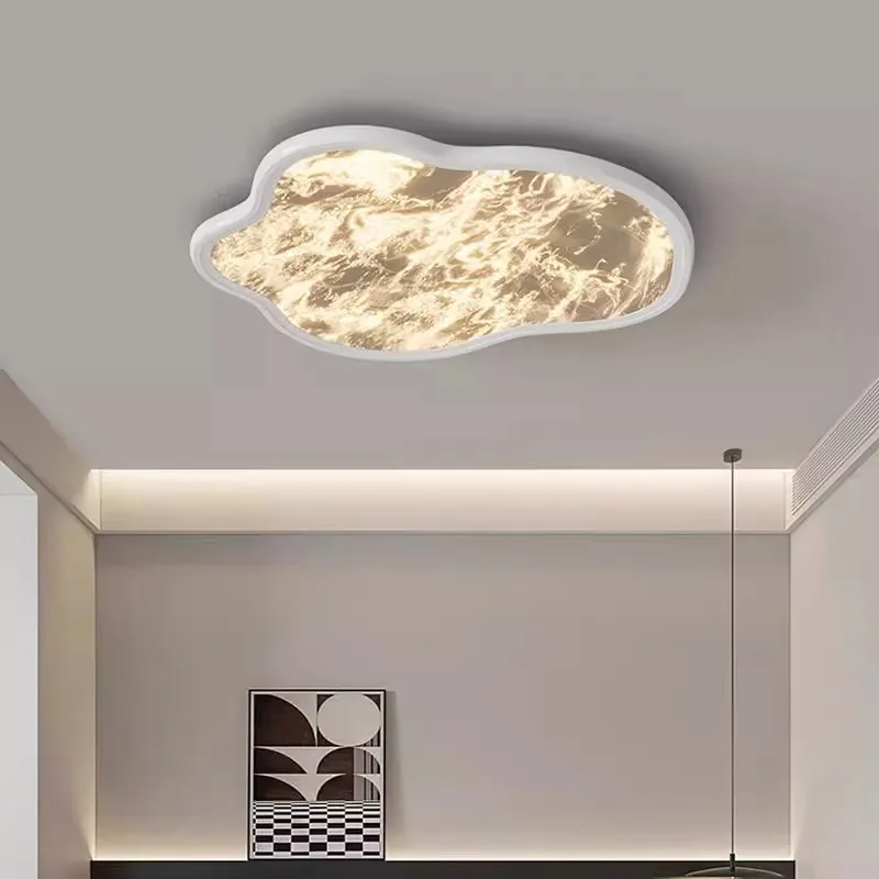 Creative Bedroom Living Room Led Ceiling Lights Modern Study Room Aisle White Lamps Mist Indoor Lighting Fixture Home Luminaries