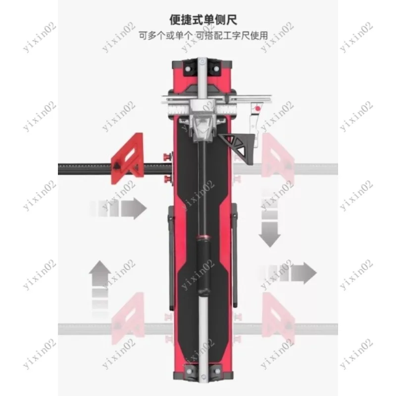 

Ручной плиткорез из сплава с выдвижным ножом, высокоточный инструмент для резки напольной и керамической плитки