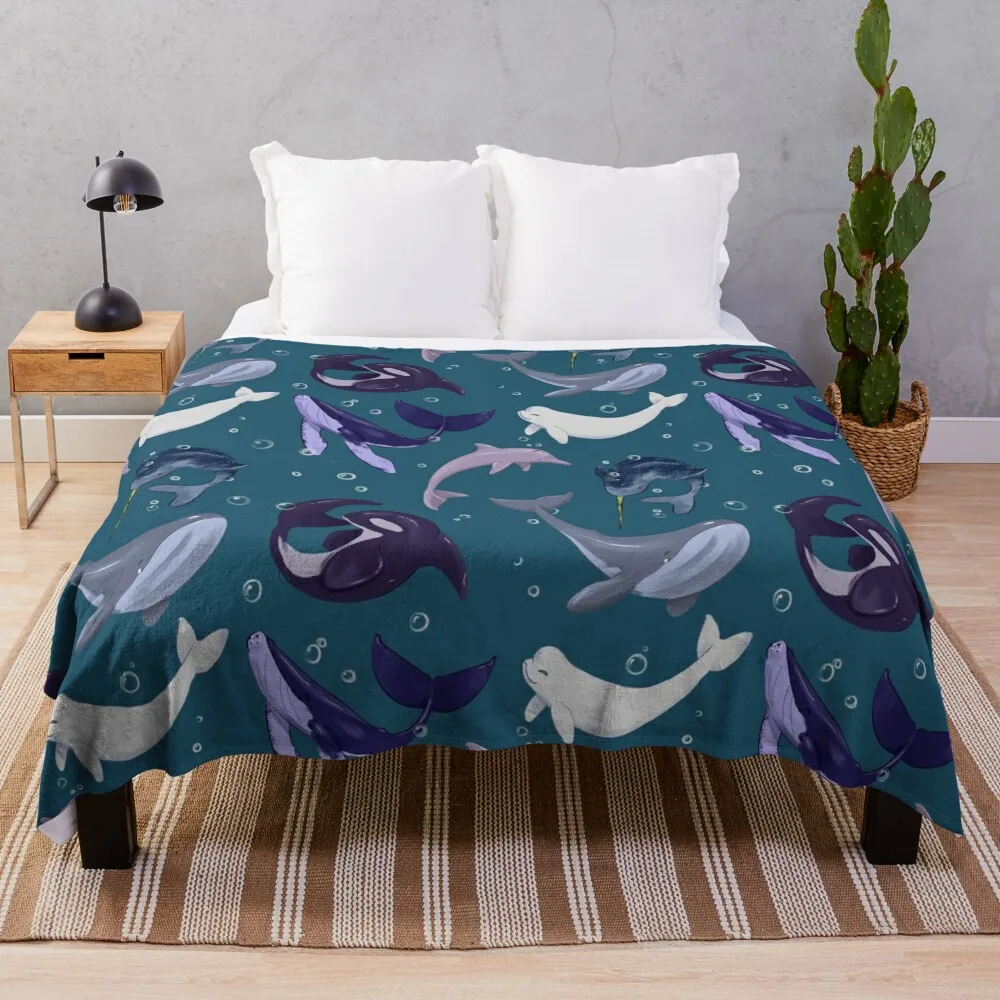 

Whale of a Time Throw Blanket sofa bed Beautiful Blankets Weighted Blanket Sofa Quilt