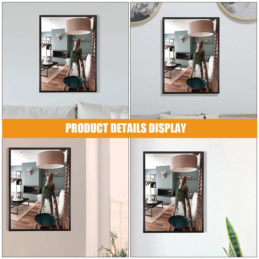 Modern Aluminum Alloy Wall Photo Frame Slim Easy Install Picture Frame for Bedroom Living Room Home Display Use