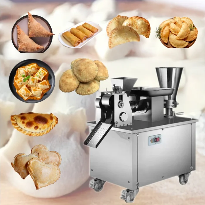 for`Pastelito Big Empanadas Samosa Making Machine Automatic Meat Pie Maker Dumpling Making Machine Empanada Machine for Sale