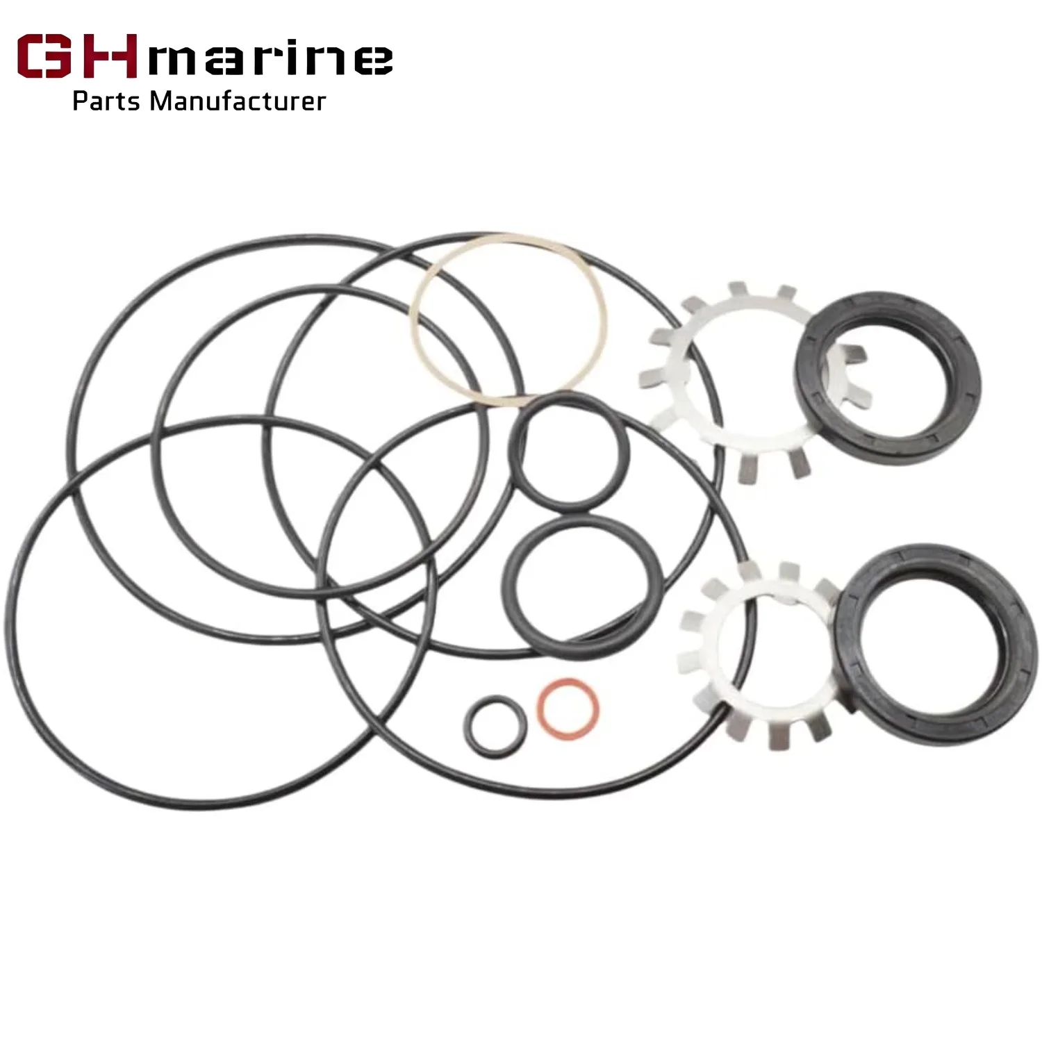 Lower Unit Seal Kit Compatible with Volvo Penta AQ 200 250 270 280 290 Single Prop RO 876268
