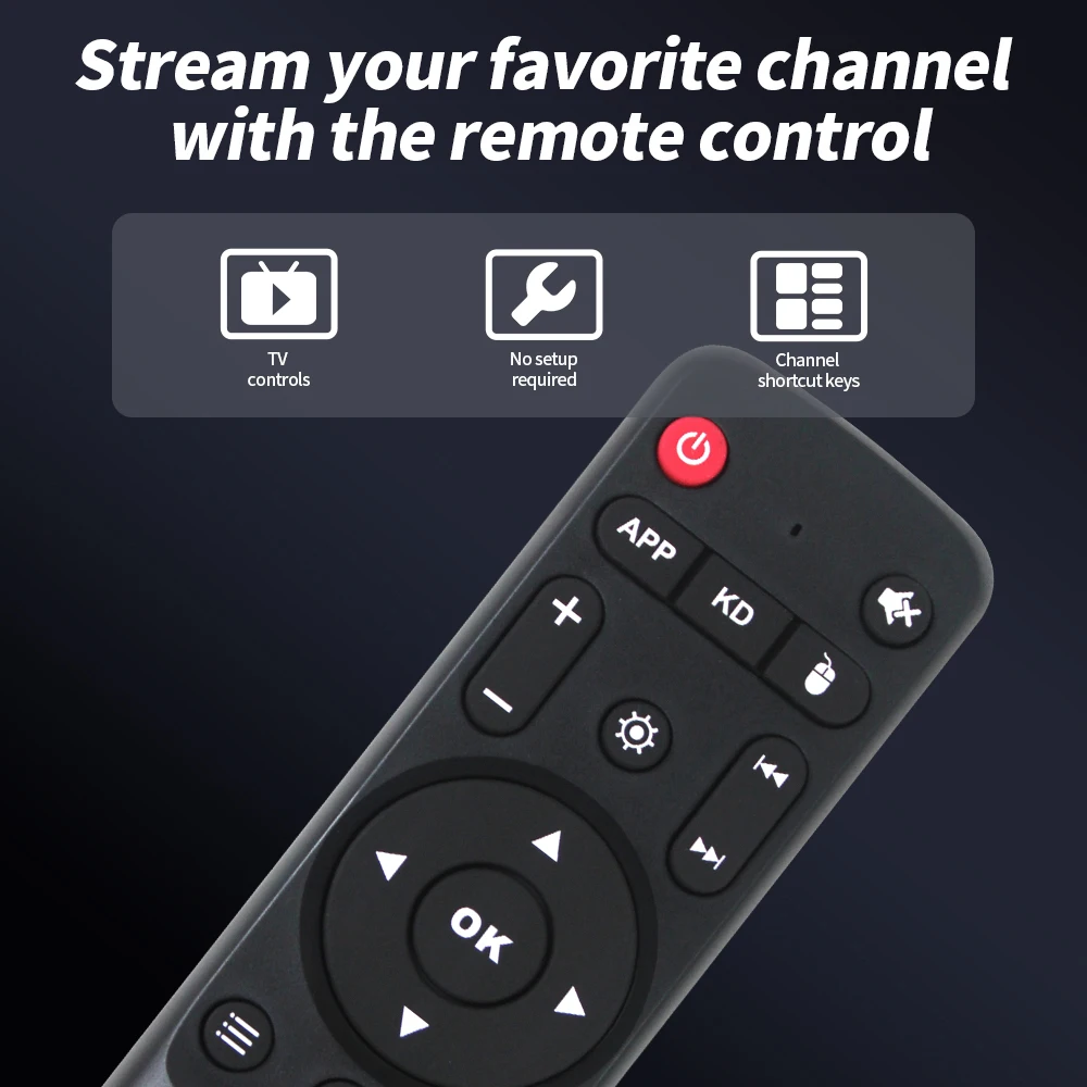 جهاز تحكم عن بعد بالأشعة تحت الحمراء X98 لـ X92 X96Air Aidroid TV Box لـ X96 MAX X98 Set Top Box مشغل الوسائط (جهاز التحكم عن بعد فقط) #6