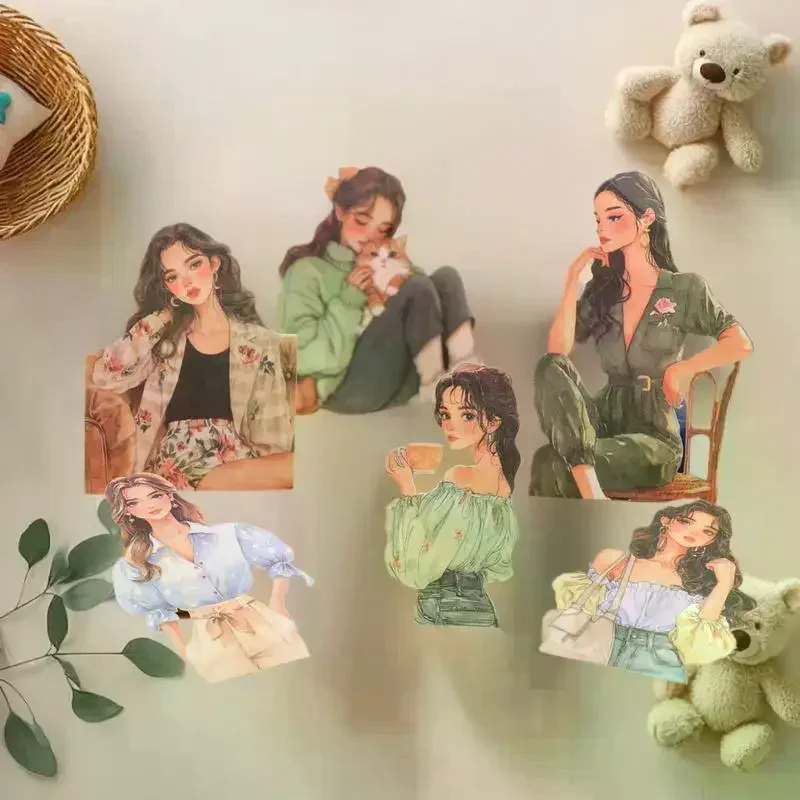 20 قطعة/المجموعة Kawaii القرطاسية ملصقات الحضرية غير المرغوب فيه مجلة مخطط ملصق مزخرفة سكرابوكينغ DIY الشارات