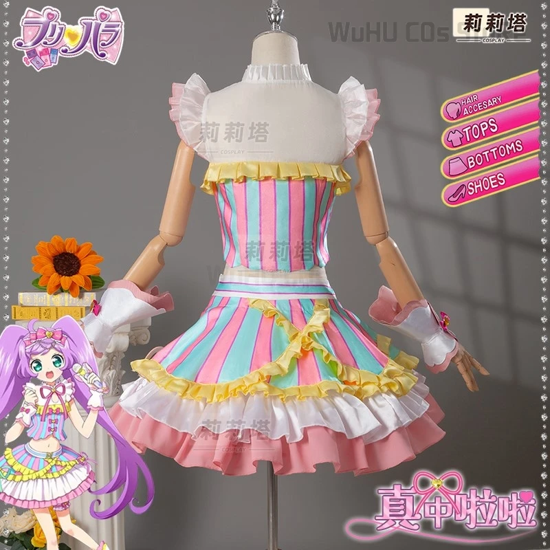 صوفي هوجو أزياء تنكرية شعر مستعار لعبة بريبارا لالا ماناكا كوسبلاي للنساء والفتيات ملابس مناسبة للهالوين لوليتا إكسبو لعب الأدوار