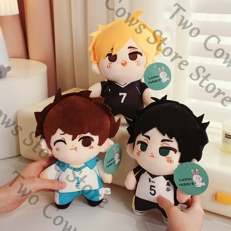 هايكيو!! Akaashi Keiji Oikawa Tooru أنيمي أفخم القطن دمية يجلس الموقف الدمى اللعب رمي وسادة تأثيري الكرتون هدية