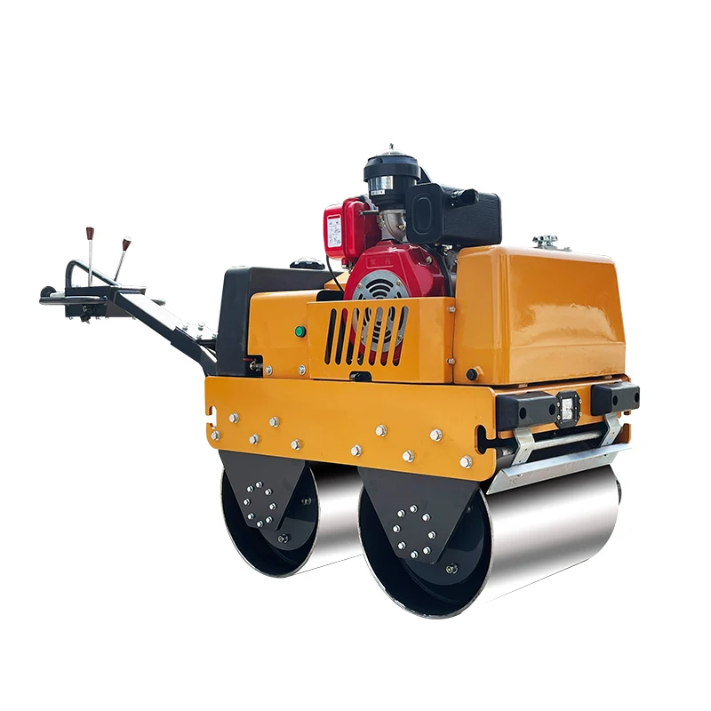 Customized 300kg 550kg Hand Held Mini Road Roller Vibrator Compactor for Asphalt Construction