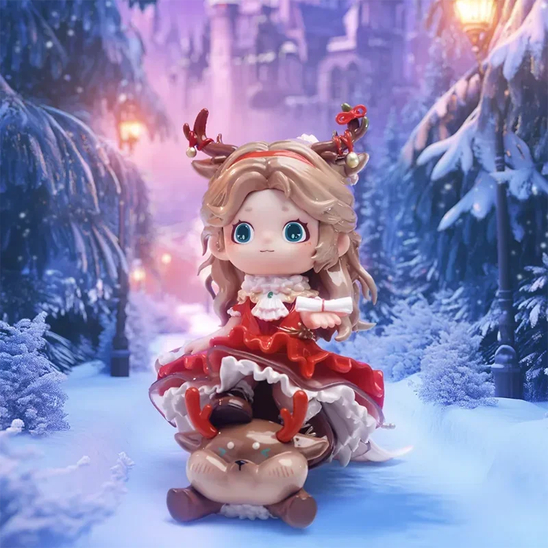 Heyone JOY Christmas Secret Ball Series Blind Box Guess Bag Mystery Box Toys Doll Anime Figure Desktop Ornaments Gift Collection