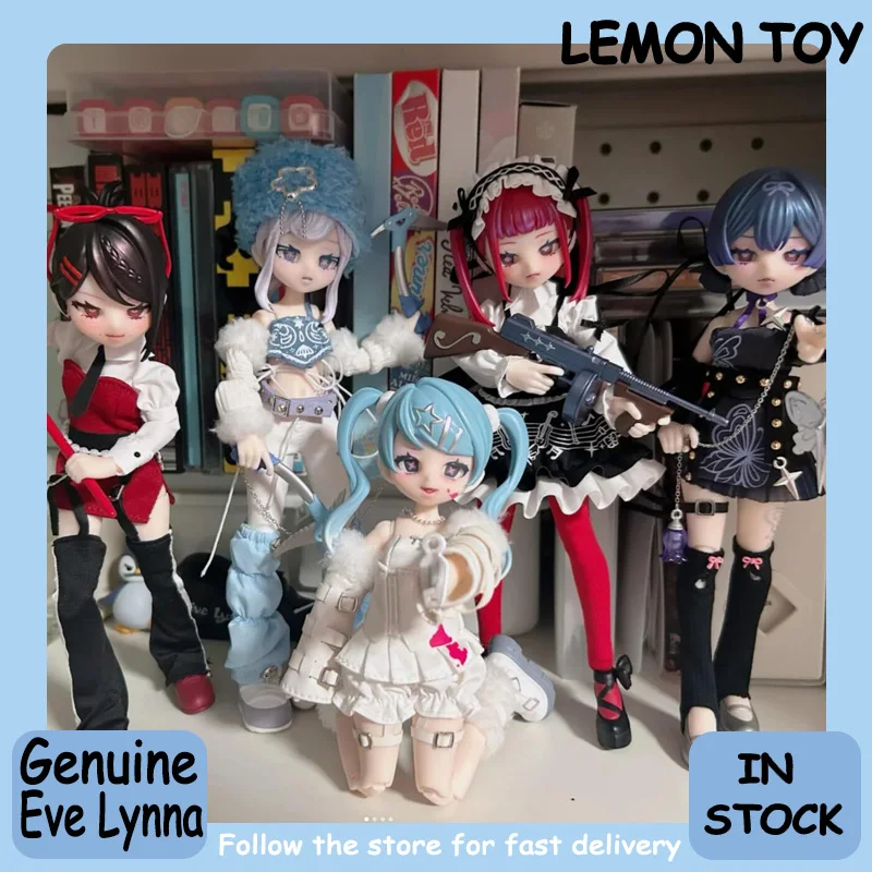 

Genuine Eve Lynna Double-Faced Killer Mjd Series Blind Box Cute Action Figure Collection Desktop Ornament Fashion Trend Gift
