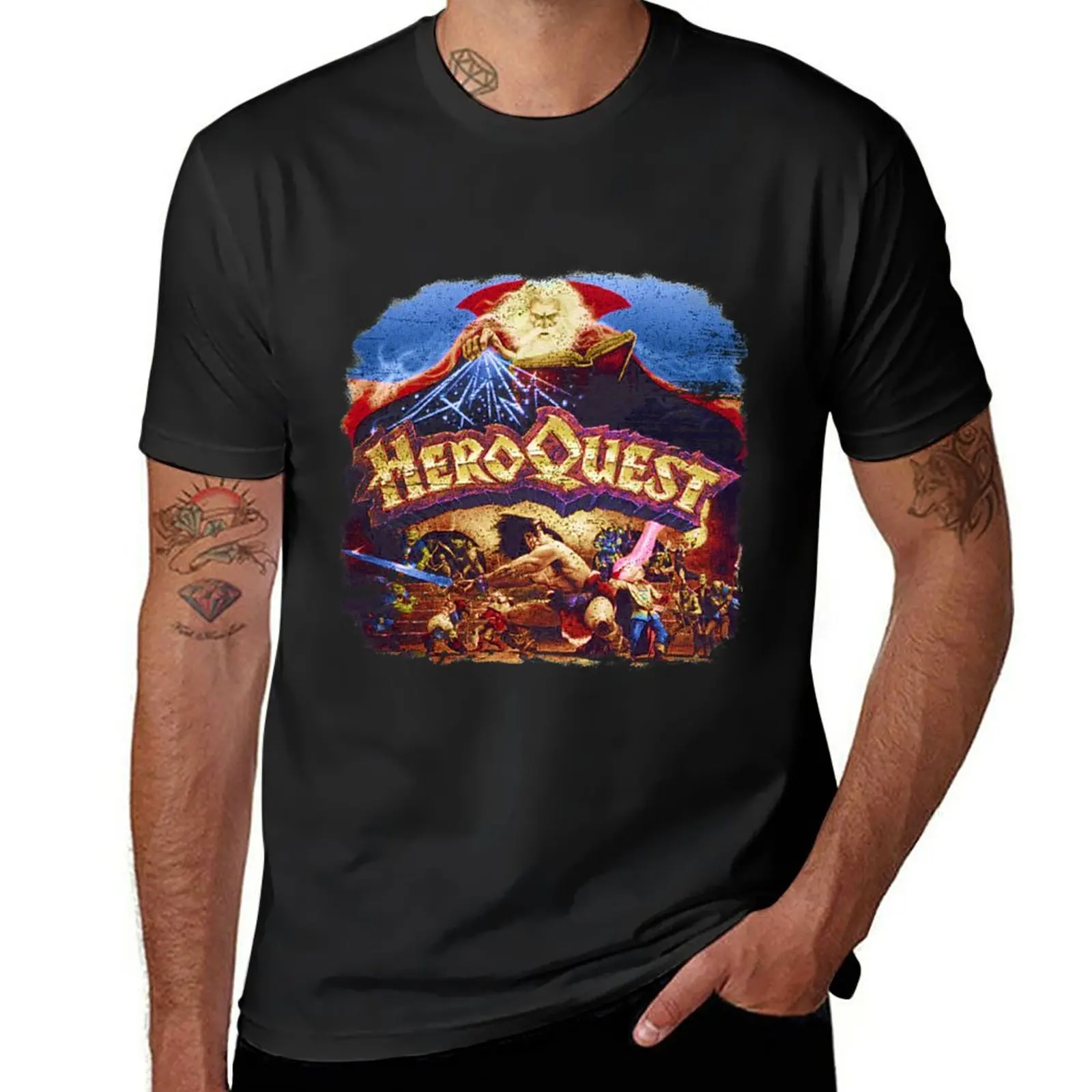 New Heroquest T-Shirt sweat shirts oversized t shirts mens big and tall t shirts