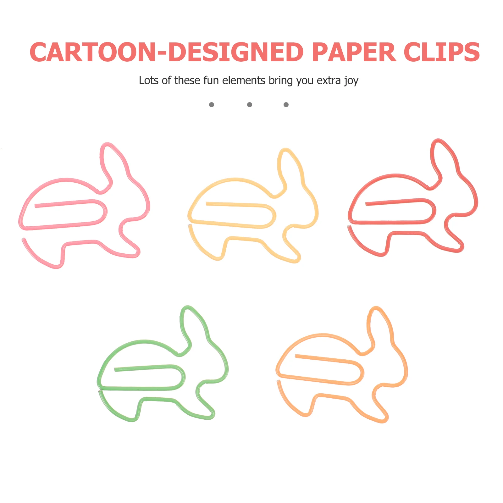 

50Pcs Premium Metal Paper Clips Animal Shaped Note Clips for Home Office School Use Party Gift Photo Clip Reliable Construction