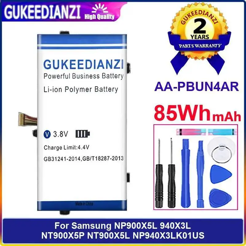 

AA-PBUN4AR Аккумулятор для ноутбука Samsung NP900X5L 940X3L NT900X5P NT900X5L NP940X3LK01US Прочный 85 Втч