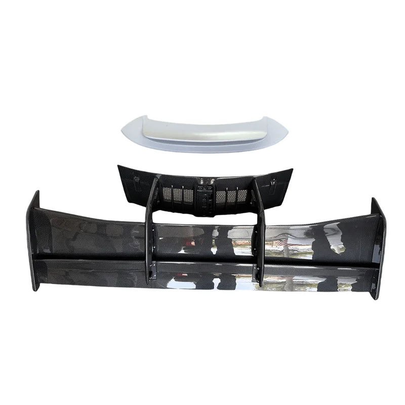

For Carrera 911 992 2020 2021 2022 2023 Upgrade GT3RS Style Carbon Fiber Material Rear Spoiler Wing Accessories Parts