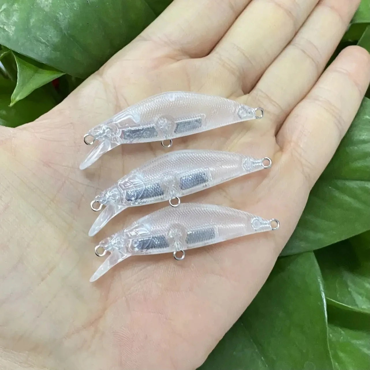 

50Pcs Unpainted Minnow Fishing Lure 50mm 4.6g Blank Body Sinking Fishing Bait Japan Pesca Artificial Hard Bait Minnow Blank 9132