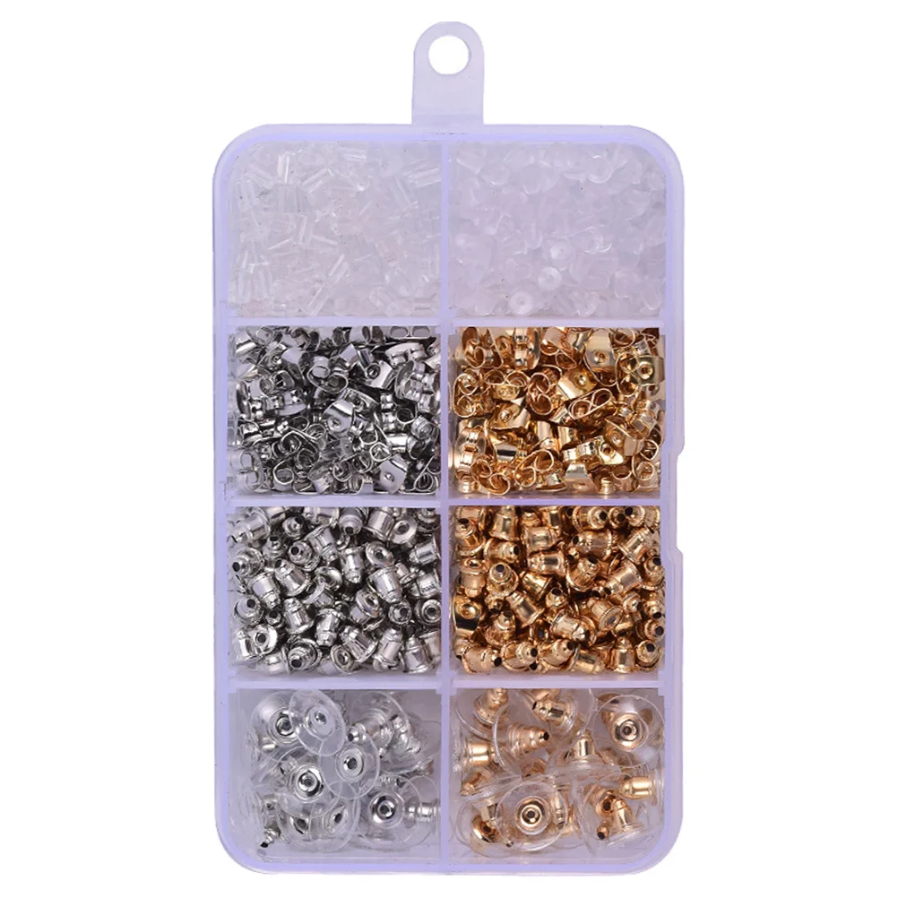 1 صندوق لتقوم بها بنفسك أقراط التوصيل متعدد نمط الأذن هوك الأذن مجوهرات اكسسوارات DIY بها بنفسك صنع سدادات خلفية الأذن الفريدة